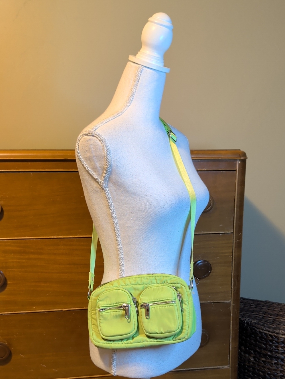Wild Fable Neon Lime Crossbody Bag